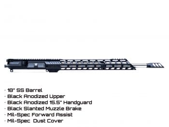 [18″] 6.5 Grendel Upper with Stainless Barrel