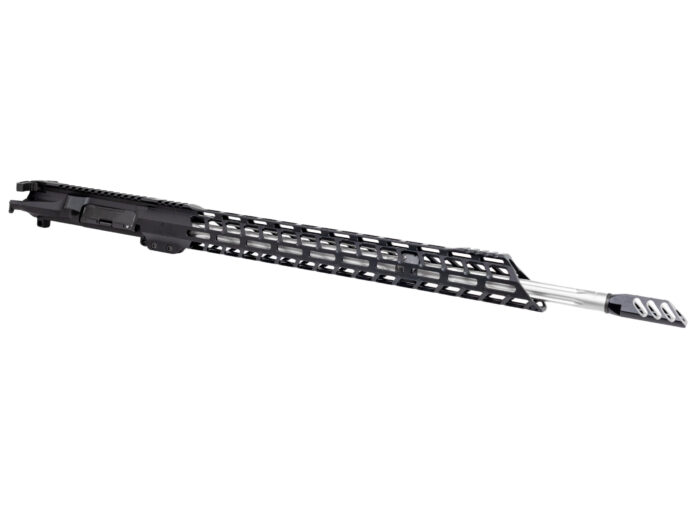 22" Fluted Bead Blasted Stainless 6.5 Grendel with 19" v.1 handguard