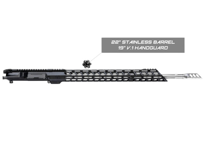 22" Barrel with 19" v.1 Handguard - Black