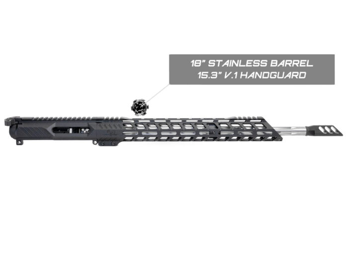 18" Barrel with 15.3" v.1 Handguard