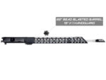 22" Fluted Bead Blasted Stainless 6.5 Grendel with 19" v.1 Handguard
