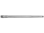Stainless steel rifle barrel displayed on a white background.