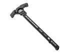 Black Sledgehammer charging handle for firearm shown on white background.