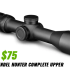 Vortex rifle scope with promotion to save $75 on any Grendel Hunter complete upper.