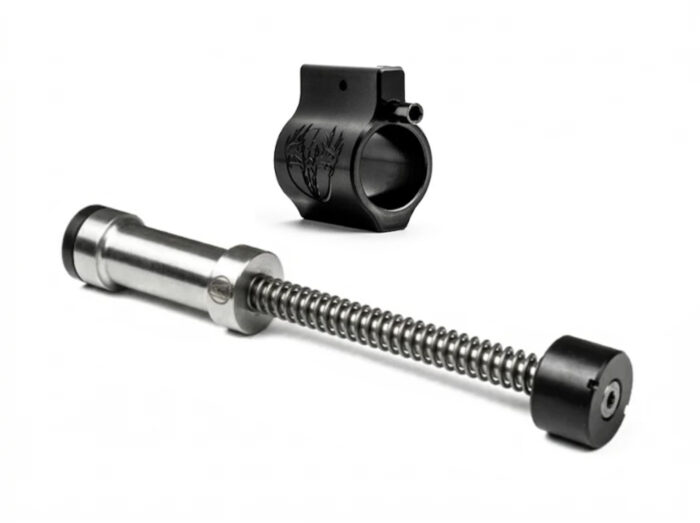 H2 Sound Mitigation Buffer and Click Adjustable Gas Block