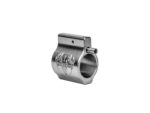 Precision machined stainless steel .750 adjustable gas block for suppressed rifles.