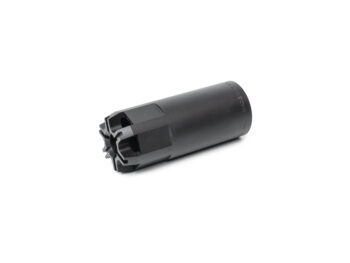 Armaspec Shield muzzle device shown from the front