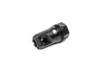 Armaspec Triad muzzle brake shown from the front