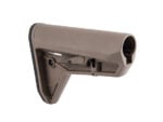 Magpul SL carbine stock in Flat Dark Earth shown from an angled view