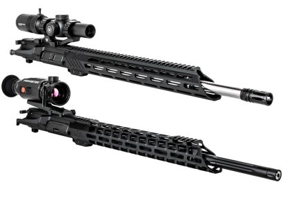 AR-15 uppers with Vortex and thermal optics.